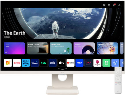 SmartView 27SR50F-W Monitor Wit