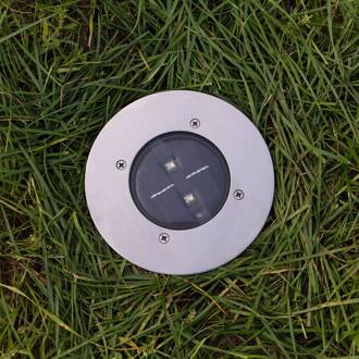 Smartwares Solar-spotlight rond 0,12 W zilver 5000.197