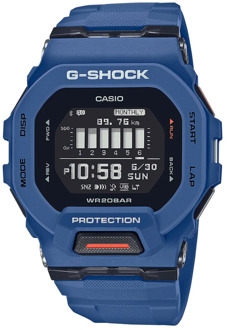 Smartwatch Casio G-SQUAD STEP TRACKER BLUETOOTH® ***SPECIAL PRICE*** Blauw Zwart