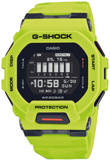 Smartwatch Casio G-SQUAD STEP TRACKER BLUETOOTH® Zwart