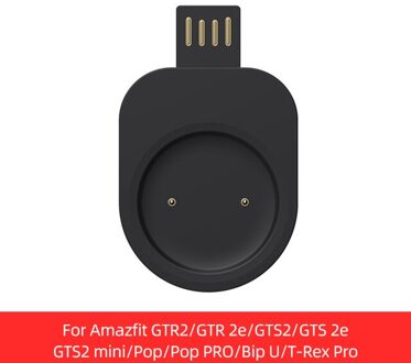 Smartwatch Dock Charger Adapter Usb-oplaadkabel Cord Voor Amazfit Gtr 2(GTR2e)/Gts 2 Mini (GTS2e) Zepp E Bip U Pop Smart Horloge USB lader