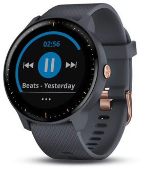 smartwatch Vivoactive 3 Music (Blauw/Roségoud)