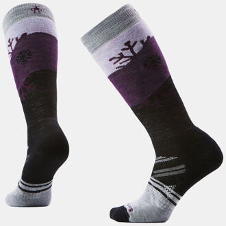 Smartwool Ski Full Cushion Snowpocalypse OTC Skisok Dames Paars - M