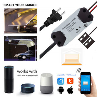 Smartyiba Alexa Google Home Tuya Smart Remote Smart Timing Wifi Garagedeuropener Afstandsbediening Smart Leven App