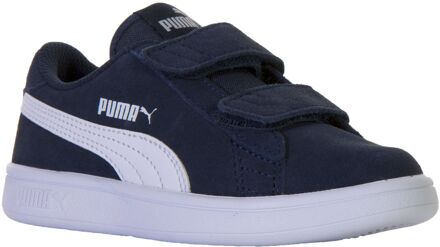 Smash v2 SD V PS Kinderen Sneakers - Peacoat-Puma White - Maat 31
