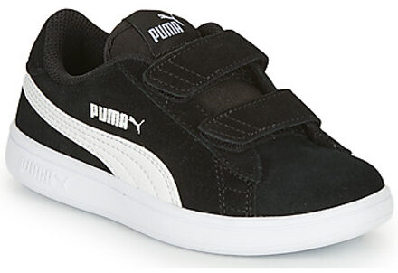 Smash v2 SD V PS Kinderen Sneakers - Puma Black-Puma White - Maat 28