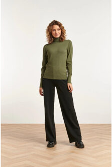 Smashed Lemon 23585 wijde broek | Zwart - XS