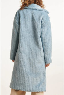 Smashed Lemon 23623 licht teddy damesjas | Lichtblauw - M