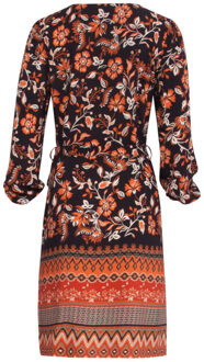 Smashed Lemon 23861 damesjurk met bloemenprint | Veelkleurig - S