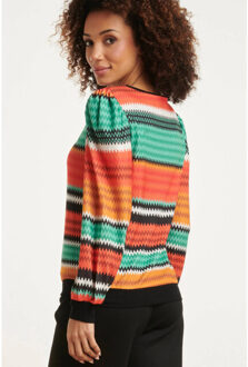 Smashed Lemon 23897 zigzag top | Oranje