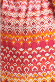 Smashed Lemon 24003 retro print losvallende broekframbozentonen | Roze - XL