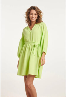 Smashed Lemon 24091 simpel zomerjurkje tetra | Groen