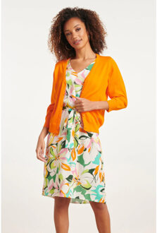 Smashed Lemon 24119 zacht zomer vest | Oranje - XXL