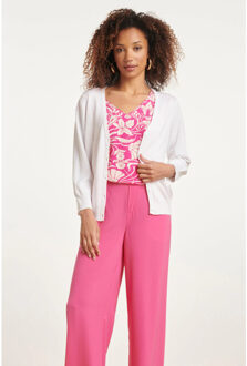 Smashed Lemon 24119 zacht zomer vest | Wit - XL