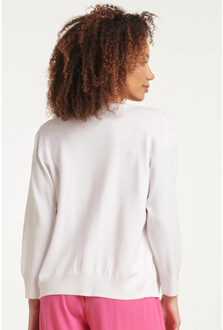 Smashed Lemon 24119 zacht zomer vest | Wit - XXXL