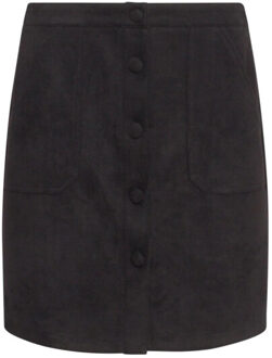 Smashed Lemon 24596 suède knooproke | Zwart