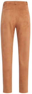 Smashed Lemon 24597 suède aangesloten broek | Klaproos