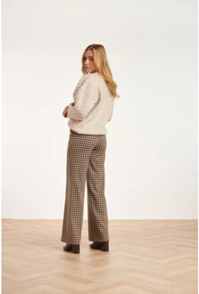 Smashed Lemon 24618 gebreide trui met structuur | Beige - XXXL