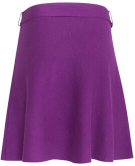 Smashed Lemon 24706 korte gebreide paars e rok | - XXXL