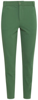 Smashed Lemon 24727 slim fit green travel kwaliteit broek | Bruin/groen