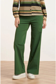 Smashed Lemon 24730 stijlvolle travel kwaliteit broek | Bruin/groen