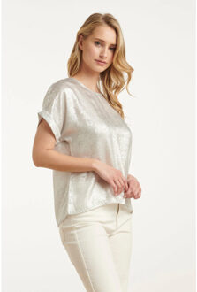 Smashed Lemon 25112 en metallic top | Zilver - XL
