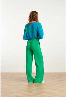 Smashed Lemon 25171 heldere viscosebroek | Groen - XS