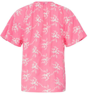 Smashed Lemon 25197 -te geborduurde top | Roze - XS