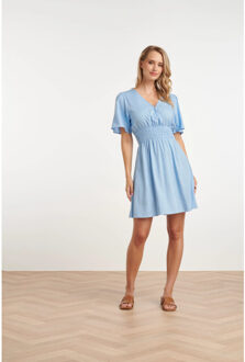 Smashed Lemon 25310, jurken | Lichtblauw - XXXL