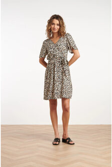 Smashed Lemon 25426, jurken | Bruin - XS