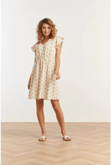 Smashed Lemon 35011, jurken | Wit - M