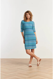 Smashed Lemon 35075, jurken | Blauw - S