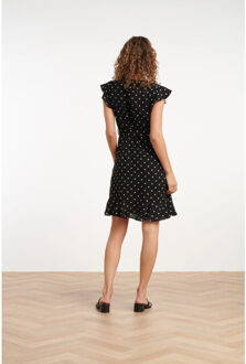Smashed Lemon 35096, jurken | Zwart