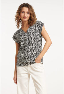 Smashed Lemon 35121, tops | Zwart - XXL