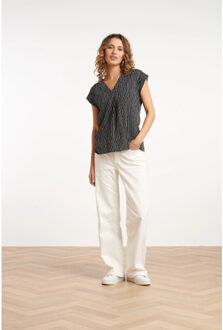 Smashed Lemon 35150, tops | Zwart - S