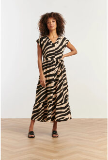 Smashed Lemon 35155, jurken | Zwart - XL