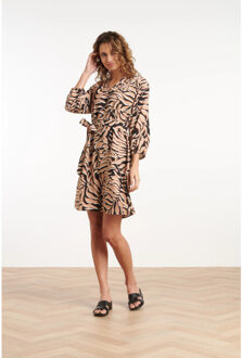 Smashed Lemon 35175, jurken | Zwart - XL