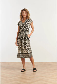 Smashed Lemon 35176, jurken | Wit - XXXL