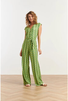 Smashed Lemon 35193, jumpsuits | Groen - S