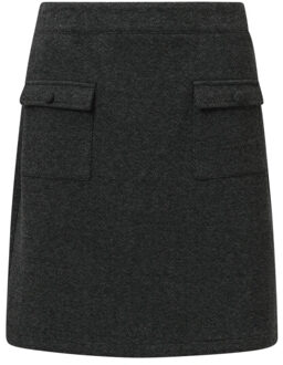 Smashed Lemon Damesgetailleerde rok zand | Zwart - M