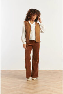 Smashed Lemon Dameslammy gilet | - maat XS Klaproos