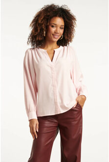 Smashed Lemon Dameslosvallende korte top | Roze - XS