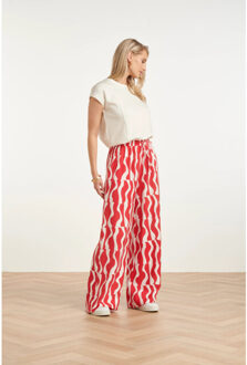 Smashed Lemon Elegante witte top met kapmouwtjes | Ecru - XXL