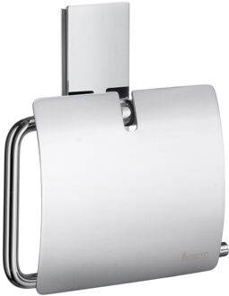 Smedbo Badkameraccessoire Smedbo Pool ZK3414 toiletrolhouder met klep