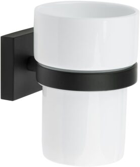 Smedbo Bekerhouder Smedbo House Porselein Mat Zwart