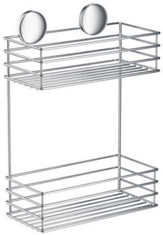 Smedbo Douchedraadkorf Smedbo Xtra Zelfklevend Dubbel Chroom