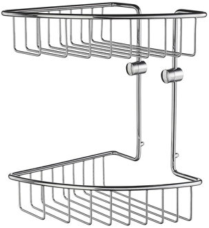 Smedbo Douchekorf Smedbo Home Dubbel 20,7x20,7x29,5 Chroom