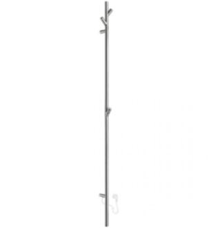 Smedbo Dry Handdoekradiator - 10.7x172x8cm - ophangen - RVS Gepolijst Edelstaal FK710