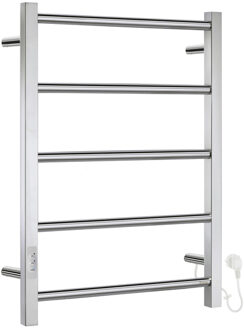 Smedbo Dry Handdoekradiator - 50x68.9x11.2cm - ophangen - RVS Gepolijst Edelstaal FK705