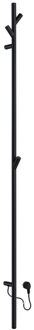 Smedbo Elektrische Handdoekradiator Smedbo Dry Tree 10,7x170 cm 31W Zwart Smedbo
